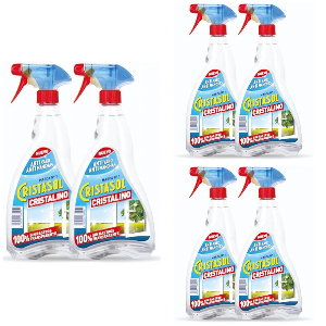 6x Cristasol Cristalino Limpia Cristales 750ml