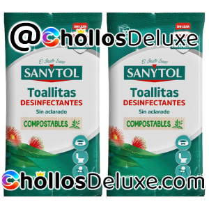 2x Sanytol 30 Toallitas Desinfectantes