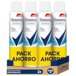 4x Rexona Cotton Dry Desodorante Mujer 200ml
