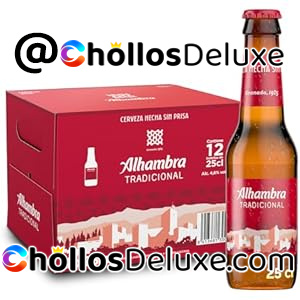 12x Alhambra Tradicional Cerveza 25cl