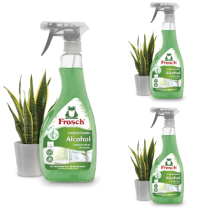 3x Frosch Limpiacristales Alcohol 500ml