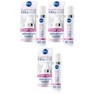 3x Nivea Cellular Serum 30ml SPF50+