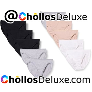 10x Amazon Essentials Bragas Algodón Mujer