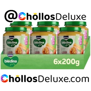 6x Blédina Tarritos de Verduras y Ternera 200g