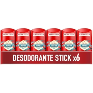6x Old Spice Deep Sea Desodorante Barra