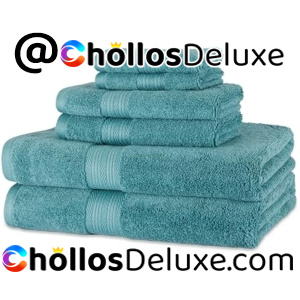 Amazon Basics Juego 6 Toallas Baño