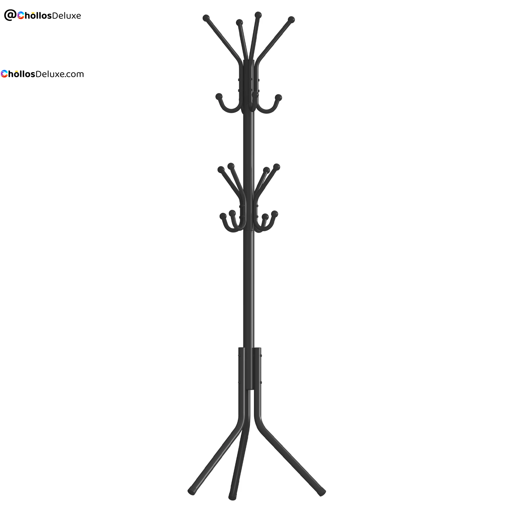 Songmics Perchero Metálico 16 Ganchos 175cm