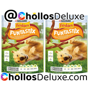 2x Purina Friskies Funtastix Perros
