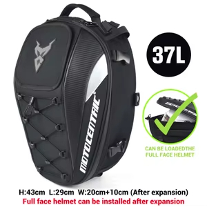 Bolsa Trasera Moto Impermeable 37 Litros