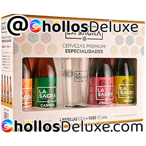 La Sagra Pack Degustación 4 Cervezas +Vaso