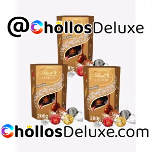 3x Lindt Lindor Cornet Surtido 200g