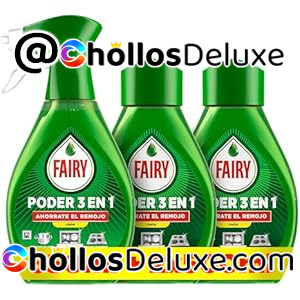 Fairy Poder Sin Remojo 650ml +2 Recambios 500ml
