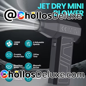 Ventilador Turbo Aire Eléctrico 130000RPM