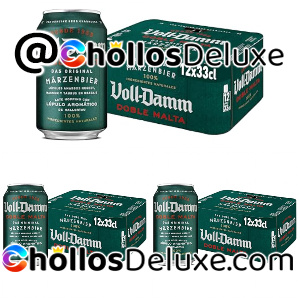 36x Voll-Damm Cerveza Doble Malta 33cl