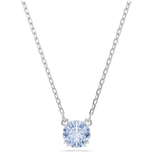 Swarovski Stilla Colgante Azul Rodio
