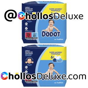 2x Dodot 384 Toallitas Bebé Seco
