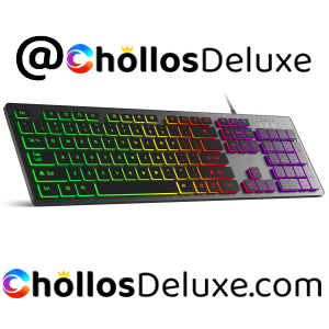 Teclado Gaming RGB Con Cable USB