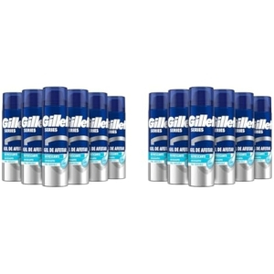 12x Gillette Series Gel Afeitar 200ml