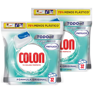 2x Colon Nenuco 32 Cápsulas Detergente