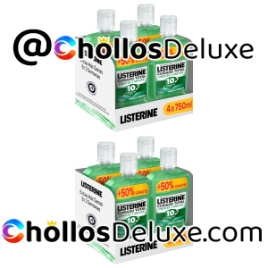 8x Listerine Protección Dientes Encías 750ml