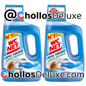2x WC Net Limpia Tuberías Biológico 1L