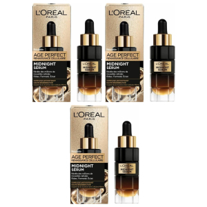 3x L’Oréal Age Perfect Midnight Serum
