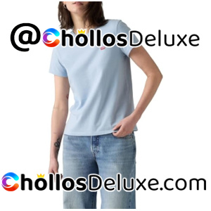 Levi's Camiseta Ligera Casual de Mujer