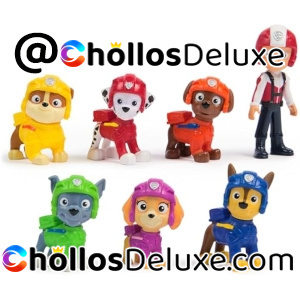 7x Patrulla Canina Air Rescue Figuras