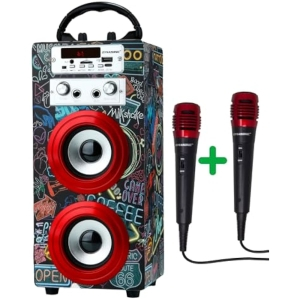 Dynasonic Karaoke Infantil +2 Micrófonos