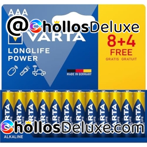 12x Varta Longlife Power AAA