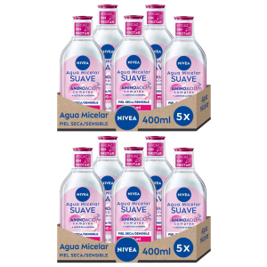10x Nivea Agua Micelar Suave 400ml