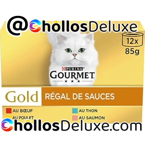 12x Gourmet Gold Regal De Salsas Gato 85g