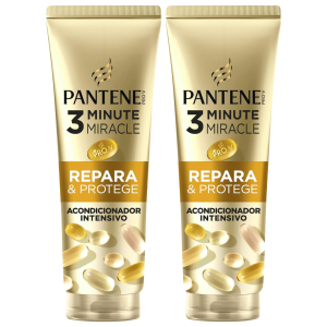 2x Pantene 3 Minute Miracle Acondicionador
