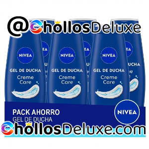 6x Nivea Creme Care Gel de Ducha 650ml
