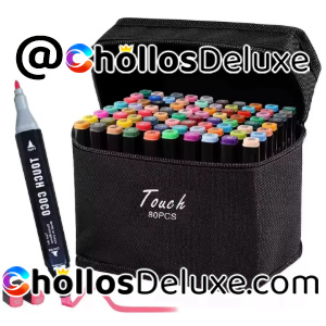 Set 80 Rotuladores Touch Doble Punta