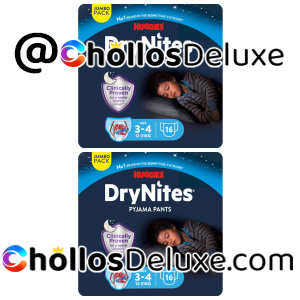 2x DryNites Huggies Noche Niño
