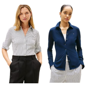 Tommy Hilfiger 1985 Slim Camisa Mujer