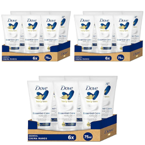 18x Dove Nutrición Esencial Manos 75ml