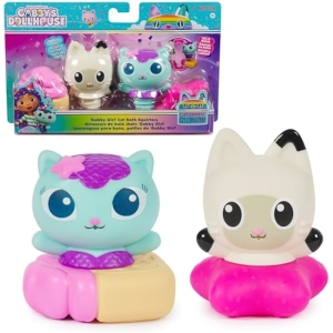 2x Gabby's Dollhouse Mercat Pandy Baño