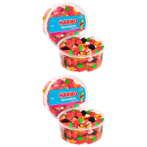 2x Haribo Favoritos Classic 1Kg
