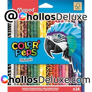Maped Animals 24 Lápices Colores