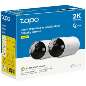 2x Tapo C410 Cámara Seguridad 2K