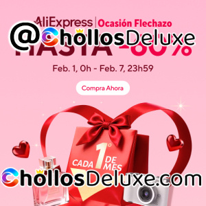 Cupones Ocasión Flechazo en Aliexpress