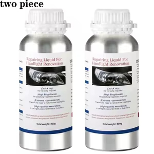 2x Líquido Restaurador Faros Coche 800ml