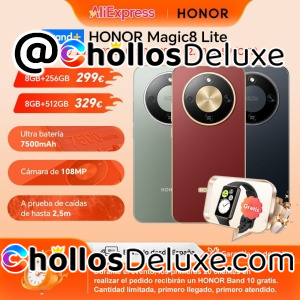 Honor Magic8 Lite Smartphone 8GB-256GB +Honor Band 10