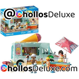 Playmobil Vacation Beach Camión Helados Surf