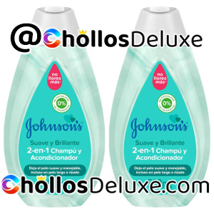 2x Johnson’s Baby Champú Acondicionador 2 en 1 500ml