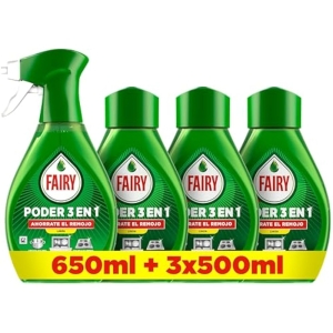 4x Fairy Poder Sin Remojo Spray