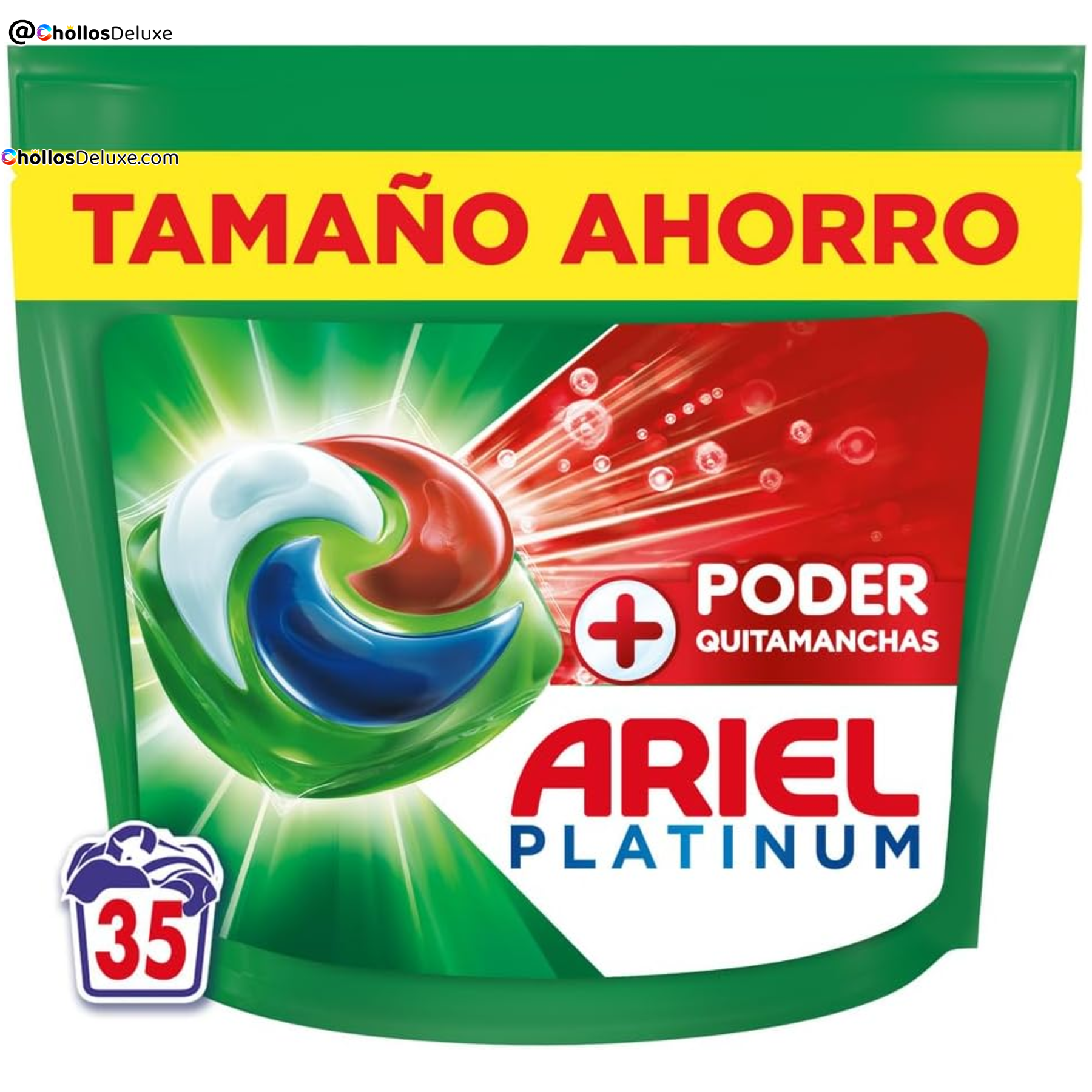 Ariel PODs Platinum Detergente 35 Cápsulas