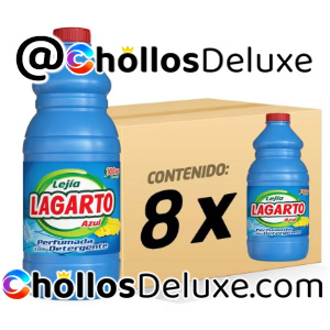 8x Lagarto Lejía con Detergente 1,5L